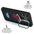 NBA Miami Heat Black Partial Logo Galaxy S24 Ultra Kickstand Case