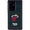 NBA Miami Heat Black Partial Logo Galaxy S24 Ultra Waterproof Case