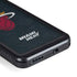 NBA Miami Heat Black Partial Logo Galaxy S24 Waterproof Case