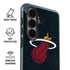 NBA Miami Heat Black Partial Logo Galaxy S26 Impact Case
