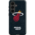 NBA Miami Heat Black Partial Logo Galaxy S26 Plus Impact Case