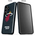NBA Miami Heat Black Partial Logo Galaxy S26 Plus Impact Case