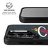 NBA Miami Heat Black Partial Logo Galaxy S26 Plus Kickstand Case