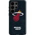 NBA Miami Heat Black Partial Logo Galaxy S26 Ultra Impact Case