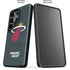 NBA Miami Heat Black Partial Logo Galaxy S26 Ultra Impact Case