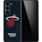 NBA Miami Heat Black Partial Logo Galaxy Z Fold5 5G Skin