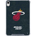 NBA Miami Heat Black Partial Logo iPad 11th Gen (2025) Clear Case