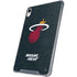 NBA Miami Heat Black Partial Logo iPad 11th Gen (2025) Clear Case
