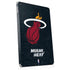 NBA Miami Heat Black Partial Logo Apple iPad Skin
