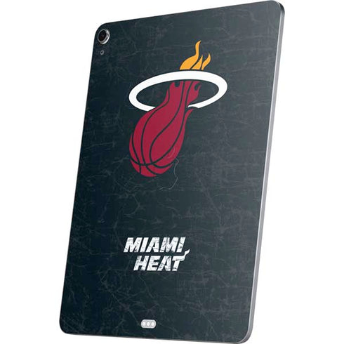 NBA Miami Heat Black Partial Logo Apple iPad Air Skin