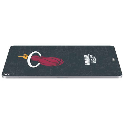 NBA Miami Heat Black Partial Logo Apple iPad Air Skin