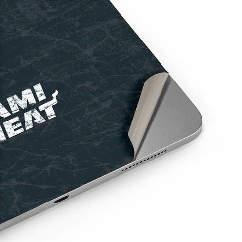NBA Miami Heat Black Partial Logo Apple iPad Air Skin