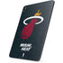 NBA Miami Heat Black Partial Logo Apple iPad Pro Skin