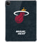 NBA Miami Heat Black Partial Logo iPad Pro 11in (2024) Clear Case