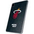 NBA Miami Heat Black Partial Logo iPad Pro 11in (2024) Clear Case
