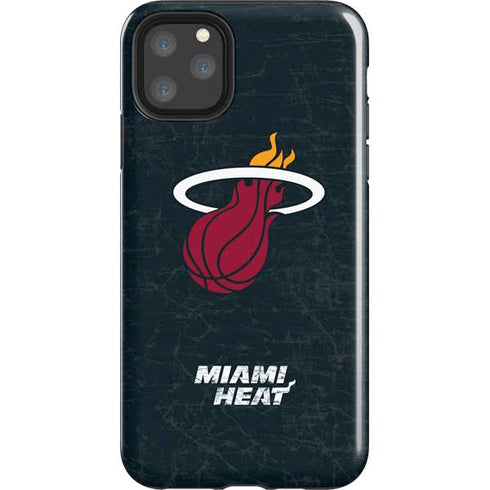 NBA Miami Heat Black Partial Logo iPhone Cases