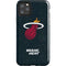 NBA Miami Heat Black Partial Logo iPhone Cases