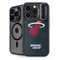 NBA Miami Heat Black Partial Logo iPhone 13 Pro Kickstand Case