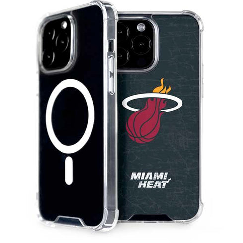 NBA Miami Heat Black Partial Logo iPhone Cases