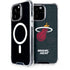 NBA Miami Heat Black Partial Logo iPhone Cases