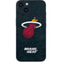 NBA Miami Heat Black Partial Logo iPhone Skins
