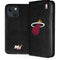 NBA Miami Heat Black Partial Logo iPhone 15 Plus Folio Case