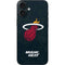 NBA Miami Heat Black Partial Logo iPhone 16 Plus Skin