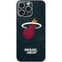 NBA Miami Heat Black Partial Logo iPhone 16 Pro Max Skin