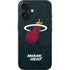 NBA Miami Heat Black Partial Logo iPhone 16 Skin