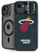 NBA Miami Heat Black Partial Logo iPhone 16e Kickstand Case