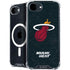 NBA Miami Heat Black Partial Logo iPhone 16e MagSafe Case