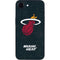 NBA Miami Heat Black Partial Logo iPhone 16e Skin
