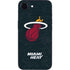 NBA Miami Heat Black Partial Logo iPhone 16e Skin