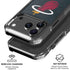 NBA Miami Heat Black Partial Logo iPhone 18 Pro Clear Case