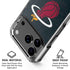 NBA Miami Heat Black Partial Logo iPhone 18 Pro Clear Case