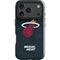 NBA Miami Heat Black Partial Logo iPhone 18 Pro Impact Case