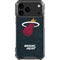 NBA Miami Heat Black Partial Logo iPhone 18 Pro Max Clear Case