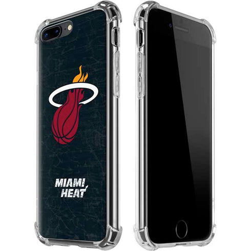 NBA Miami Heat Black Partial Logo iPhone Cases