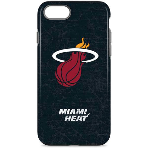 NBA Miami Heat Black Partial Logo iPhone Cases