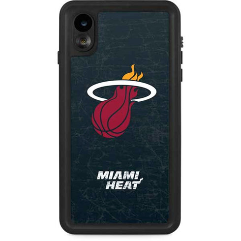 NBA Miami Heat Black Partial Logo iPhone Cases