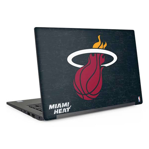 NBA Miami Heat Black Partial Logo Dell Latitude Skin