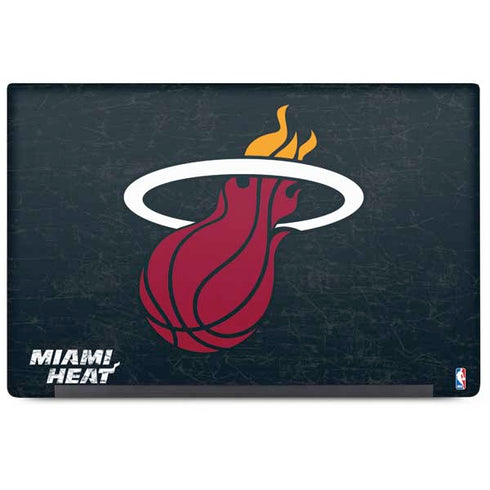 NBA Miami Heat Black Partial Logo Dell Latitude Skin