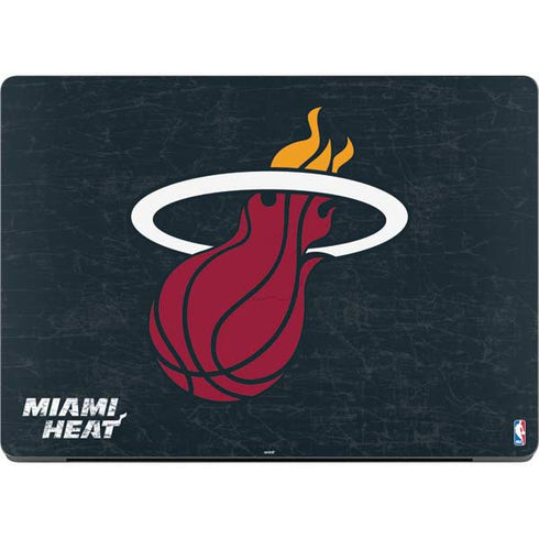 NBA Miami Heat Black Partial Logo Apple MacBook Pro 14-inch Skin