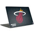 NBA Miami Heat Black Partial Logo MacBook Skins