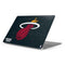 NBA Miami Heat Black Partial Logo Apple MacBook Pro 16-inch Skin
