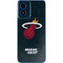NBA Miami Heat Black Partial Logo Moto G Play 4G (2024) Skin
