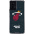 NBA Miami Heat Black Partial Logo Moto G Power 5G (2024) Clear Case