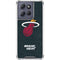 NBA Miami Heat Black Partial Logo Moto G Stylus 5G (2025) Clear Case