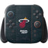 NBA Miami Heat Black Partial Logo Nintendo Switch 2 (2025) with Joy-Con Skin