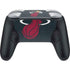 NBA Miami Heat Black Partial Logo Nintendo Switch 2 (2025) Pro Controller Skin